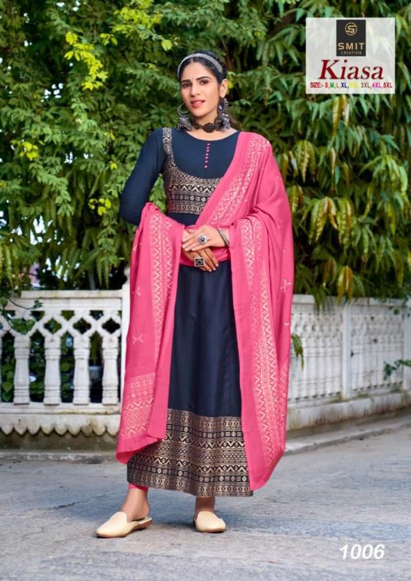 Smit Kiasa Vol 3 Rayon Fancy Kurti with Dupatta Collection